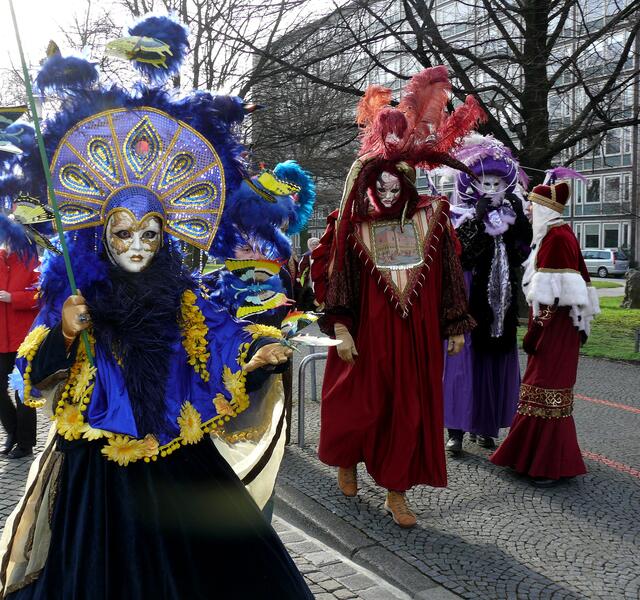 Karnevalsumzug in Hannover im Februar 2007.