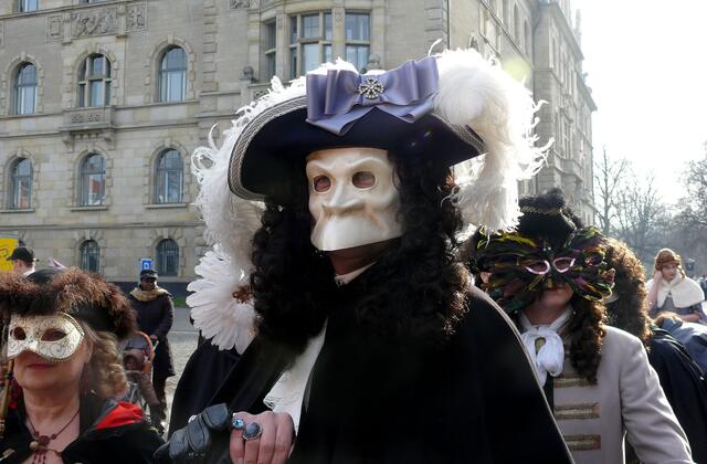 Karnevalsumzug in Hannover im Februar 2007.