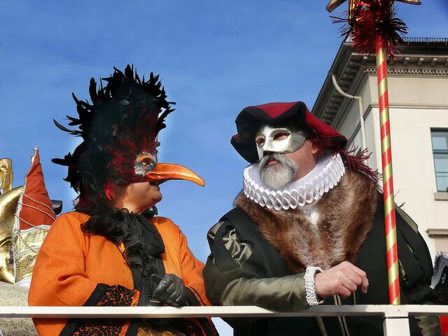 Karnevalsumzug in Hannover im Februar 2007.