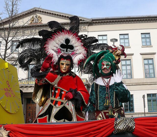 Karnevalsumzug in Hannover im Februar 2007.