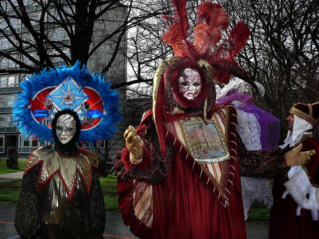 Karnevalsumzug in Hannover im Februar 2007.