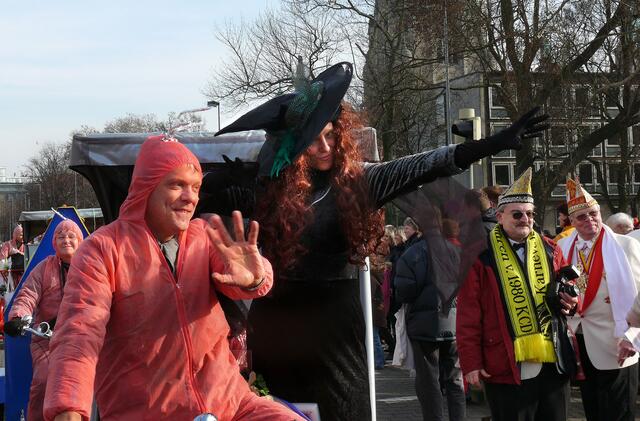 Karnevalsumzug in Hannover im Februar 2007.