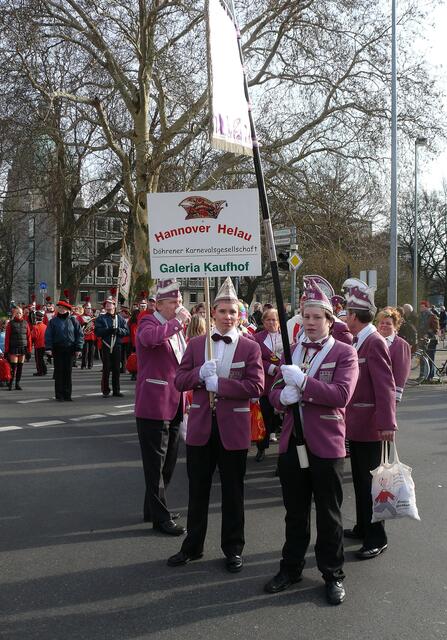 Karnevalsumzug in Hannover im Februar 2007.