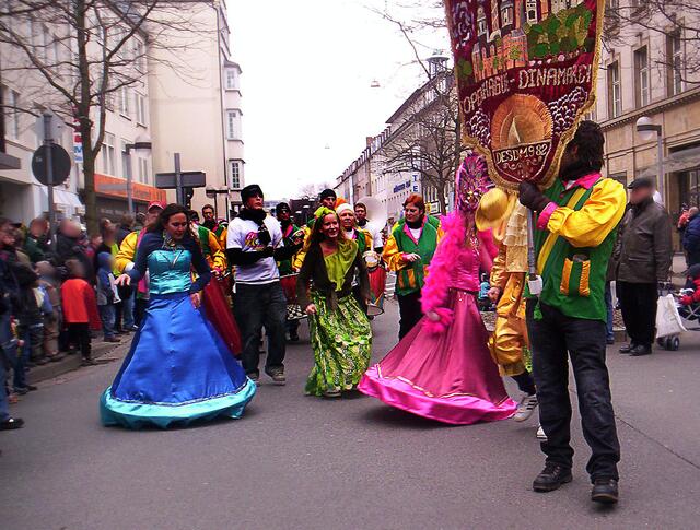 Karnevalsumzug in Hannover im Februar 2007.