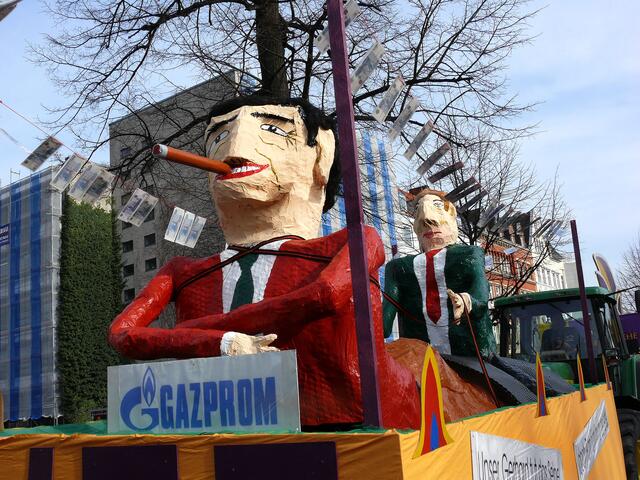 Karnevalsumzug in Hannover im Februar 2007.