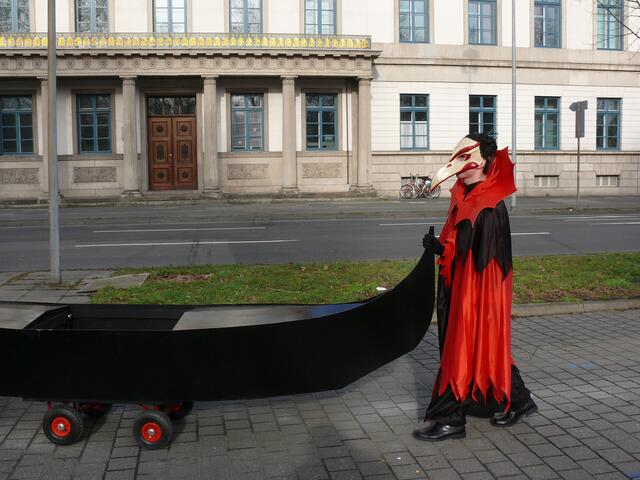 Karnevalsumzug in Hannover im Februar 2007.