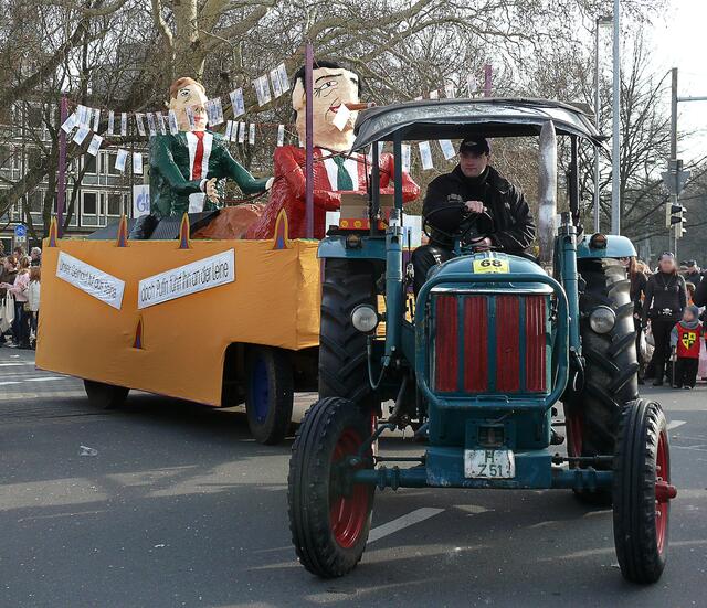 Karnevalsumzug in Hannover im Februar 2007.