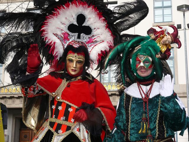 Karnevalsumzug in Hannover im Februar 2007.
