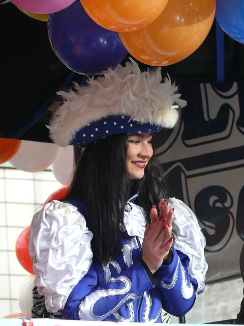 Karnevalsumzug in Hannover im Februar 2007.