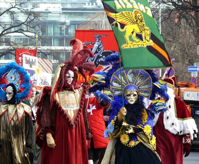 Karnevalsumzug in Hannover im Februar 2007.