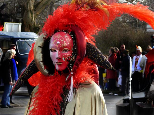 Karnevalsumzug in Hannover im Februar 2007.