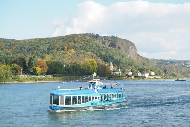 Bootsfahrt auf dem Rhein