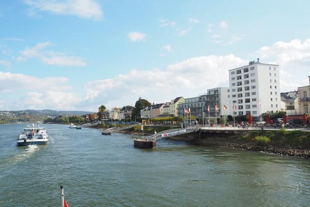 Bootsfahrt auf dem Rhein