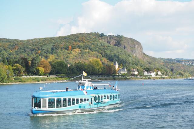 Bootsfahrt auf dem Rhein