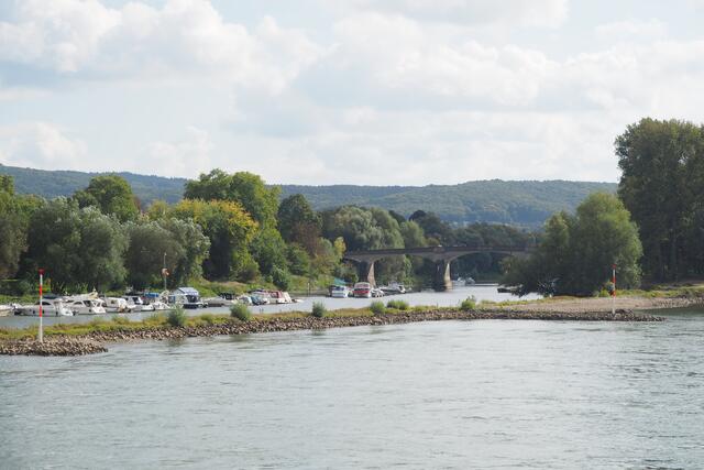 Bootsfahrt auf dem Rhein