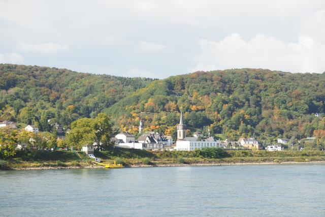 Unterwegs auf dem Rhein