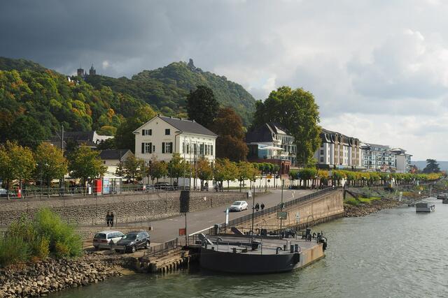 Bootsfahrt auf dem Rhein