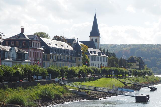 Unterwegs auf dem Rhein