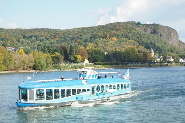 Bootsfahrt auf dem Rhein