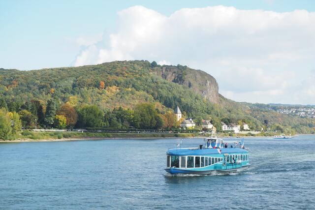 Bootsfahrt auf dem Rhein