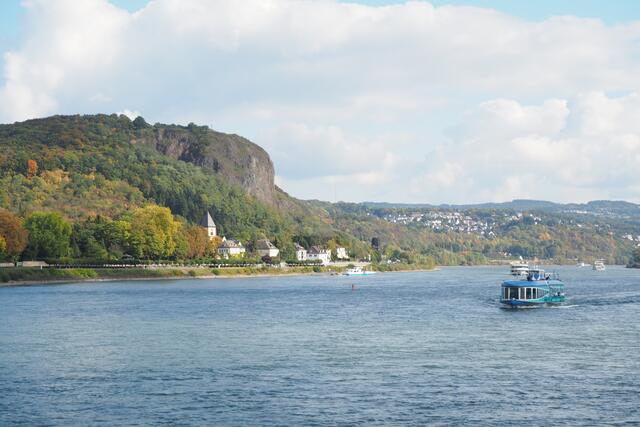 Bootsfahrt auf dem Rhein