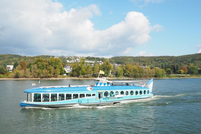 Bootsfahrt auf dem Rhein