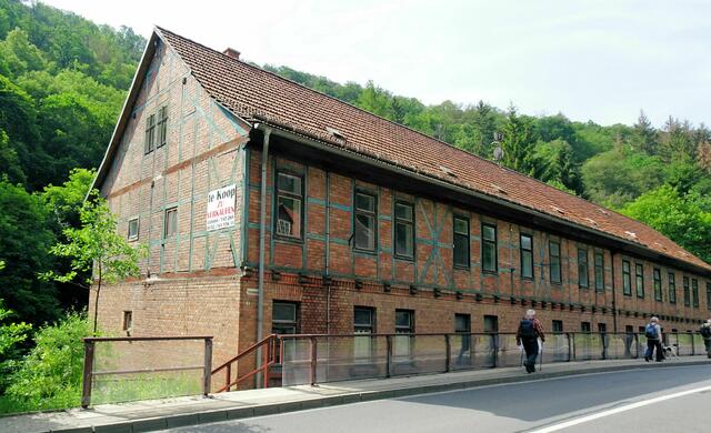 Teil des Stahlhammers im Selketal
