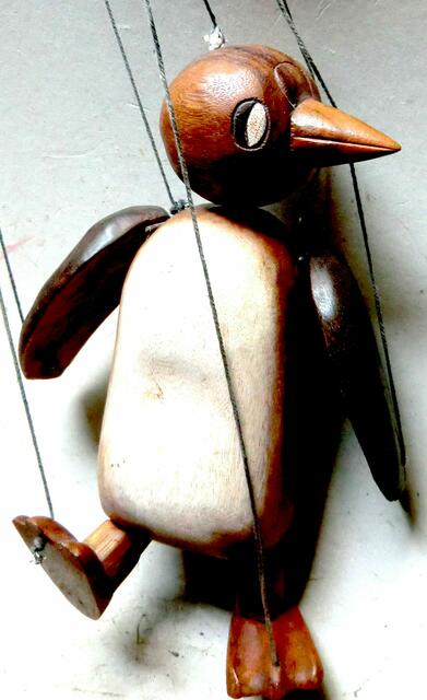 Marionette aus der Sandmännchen-fernsehproduktion der ehemaligen DDR