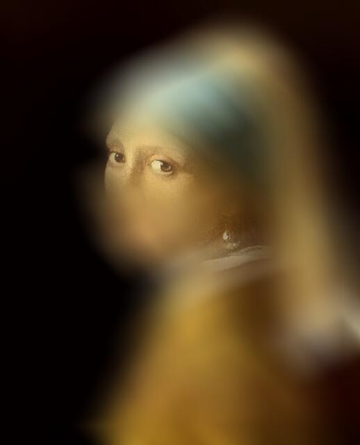 Das Mädchen mit dem Perlenohrring“ von Jan Vermeer - Karin 2 Punkte