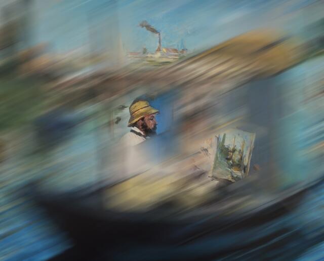 Edouard Manet - Die Barke - Susanne 1 Punkt / Gudrun 1 Punkt