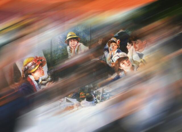 Frühstück der Ruderer von Auguste Renoir - Silke 2 Punkte