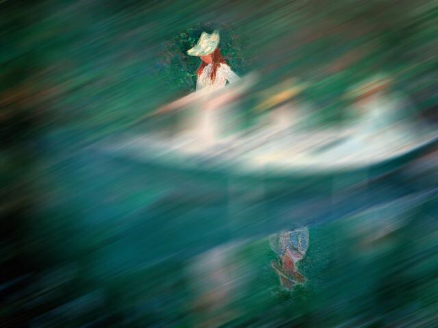 Die Barke bei Giverny von Claude Monet - Amadeus 2 Punkte