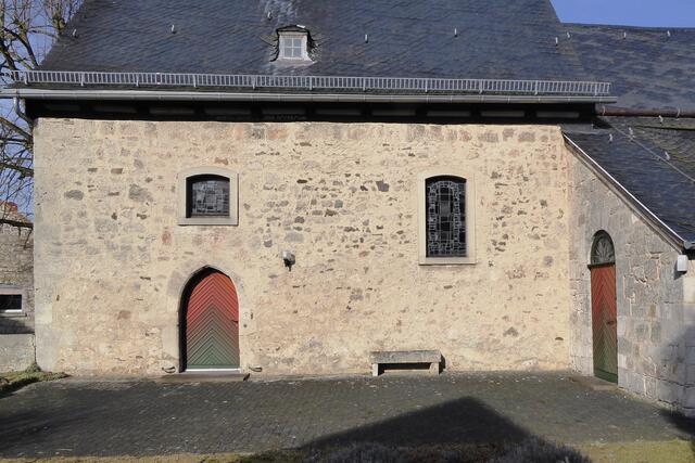 Die evangelische Kirche in Vöhl-Marienhagen.