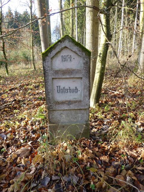 Gedenkstein an Unterbuch