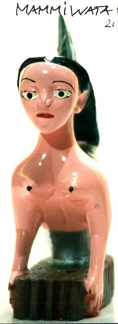 Mammi Wata, die große Göttin des Meeres, plumpe "Kopie" englischer Schiffsbugfiguren?