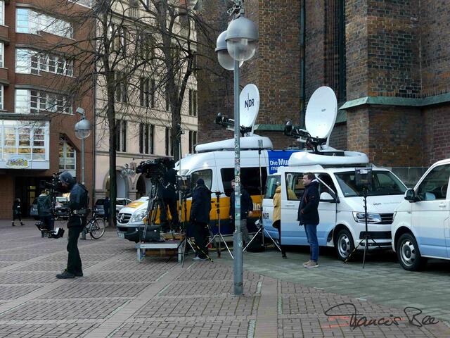 Der NDR hat seine Technik auch aufgebaut