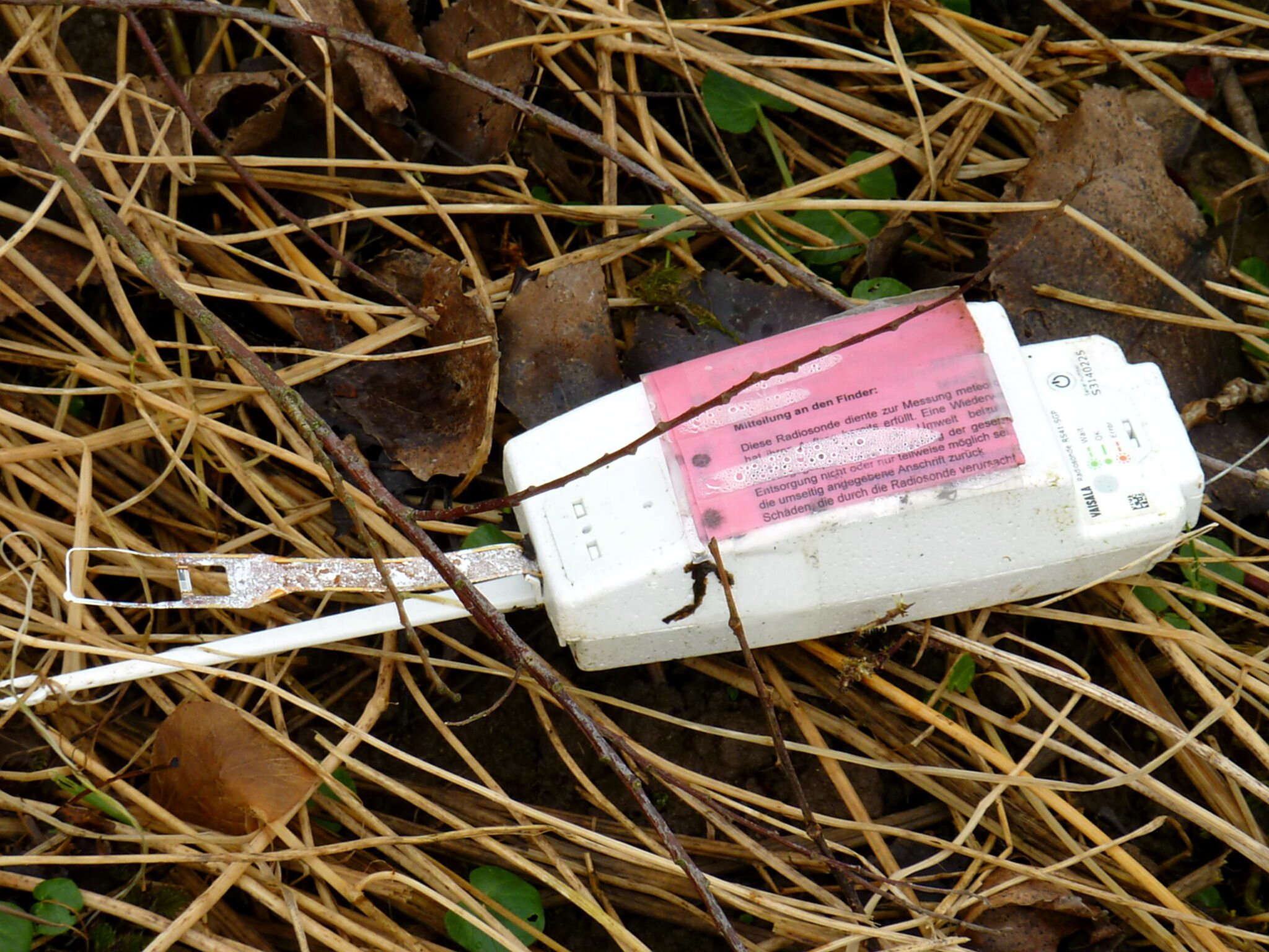Radiosonde gefunden Bergen (NI 744)