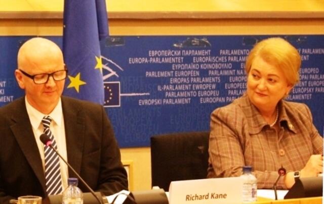 Richard Kane, der Initiator der MarriageWeek, bei einer Anhörung im Europaparlament. - (Foto: Archiv des Landsberger MarriageWeek-Forums - Verwendung mit freundlicher Genehmigung)