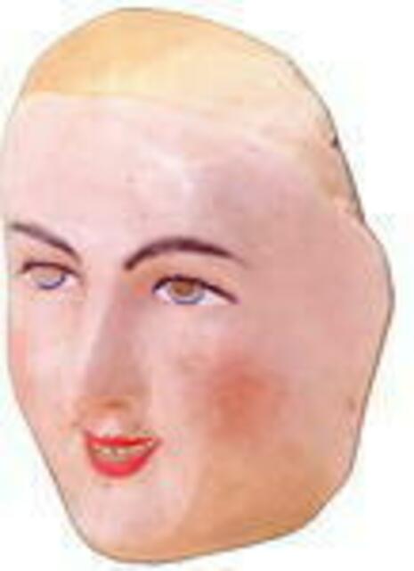 Bergamesker Maske aus Wachs