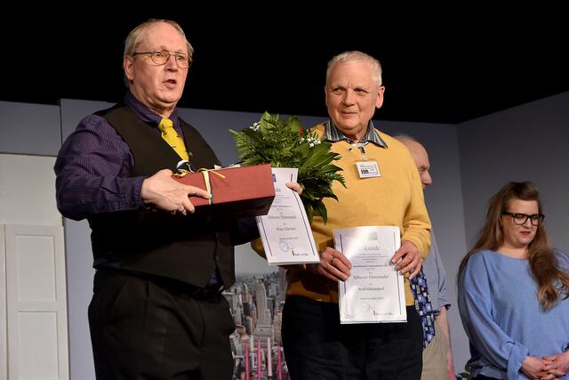 Peter Gärtner (l.) und Rolf Ohlendorfg (r.) wurden geehrt,