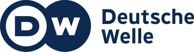 DW Deutsche Welle &gt; https://www.dw.com/de/ | Foto: https://de.wikipedia.org/wiki/Deutsche_Welle#/media/Datei:Deutsche_Welle_Logo.svg