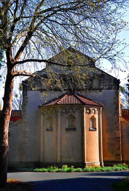 Frühling auf dem Engesohder Friedhof.