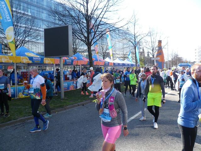 Die Vergnügungszone der Sportler/innen.