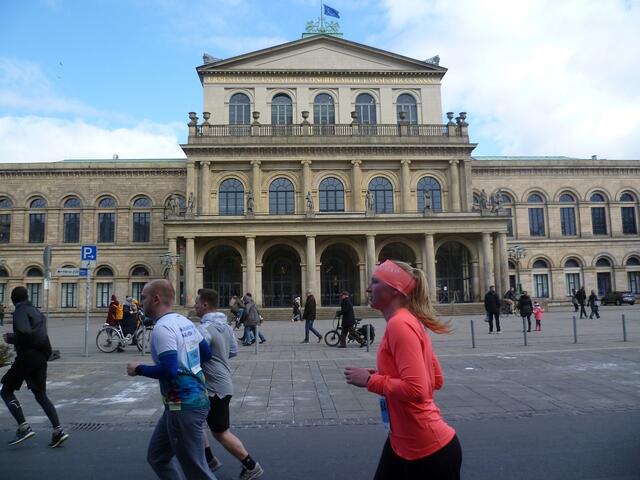 Die Oper von Hannover.