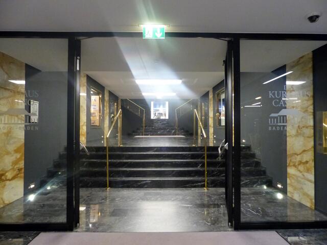 Eingangsbereich des Casinos Baden-Baden - Spielbank im Kurhaus.