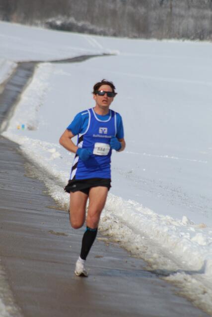 Josef Sapper  - der Dritte im Bunde vervollständigte den Dreifacherfolg der LG Zusam