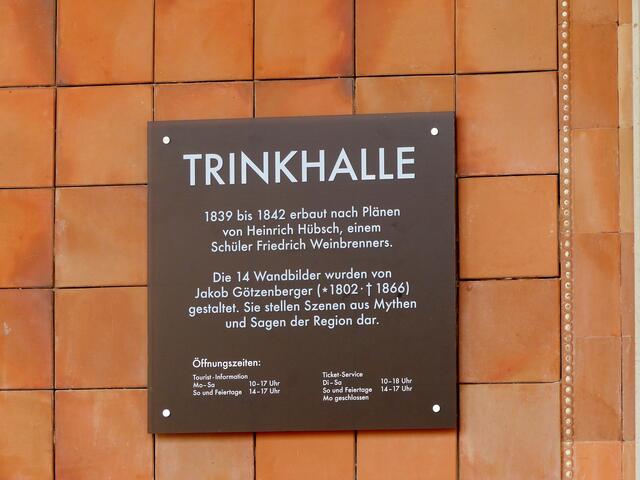 Trinkhalle Baden-Baden im Kurgarten