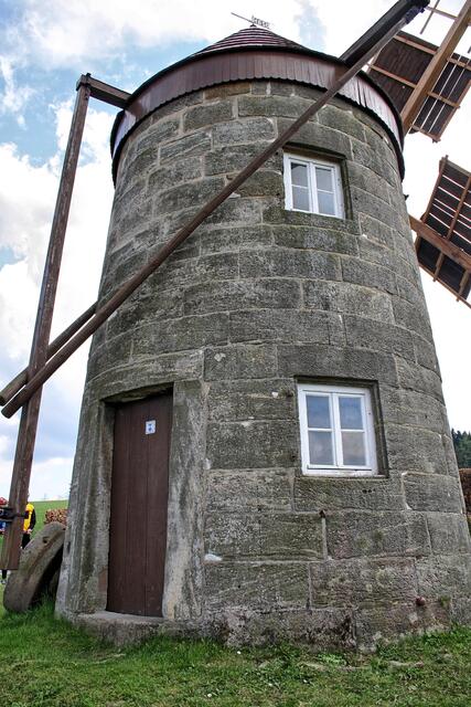 mit dem Krühwerk wurde die Mühle in den Wind gedreht