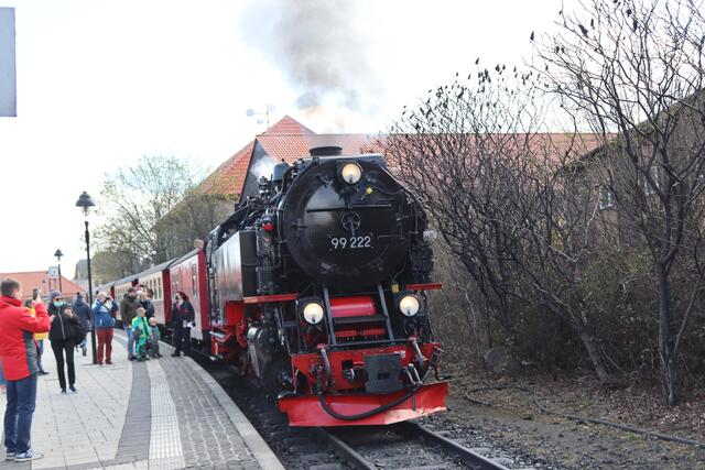 Abfahrt in Wernigerode