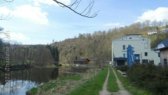 Die alte Papierfabrik Blankenberg an der Saale